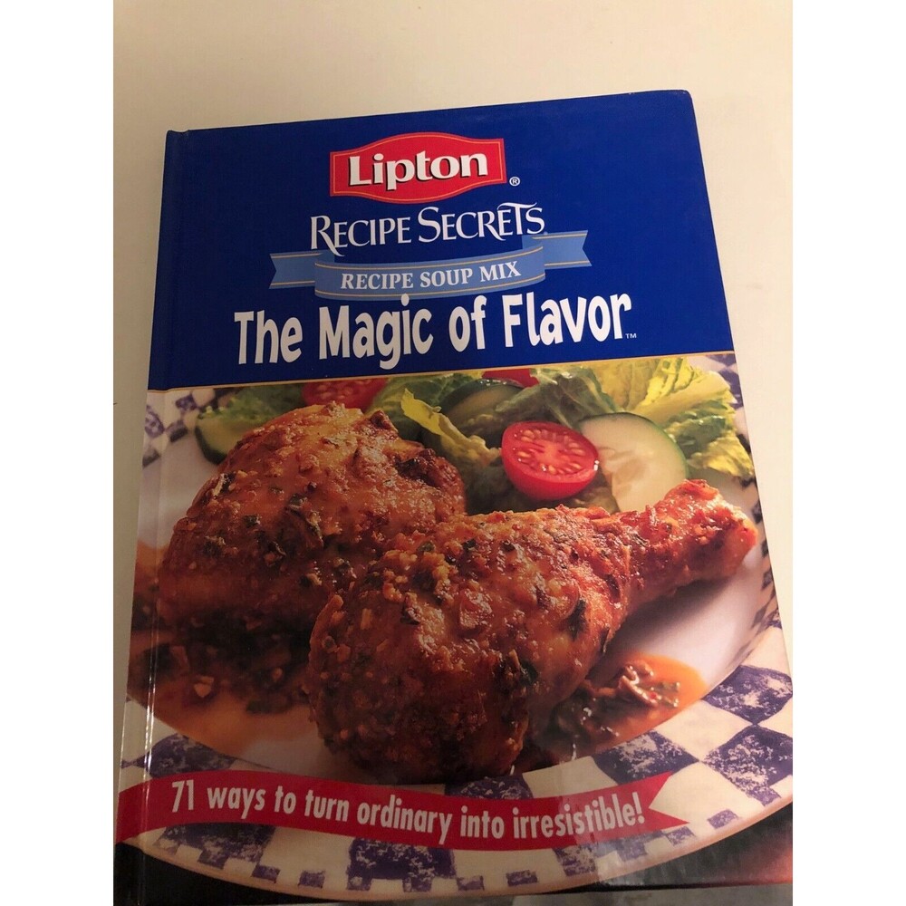 Lipton‎ Recipe Secrets Soup Mix Magic Of Flavor 1999 Cookbook